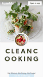 Mobile Screenshot of cleancookingrecipes.com